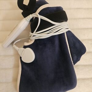 Navy Blue Heated Pad with Controller